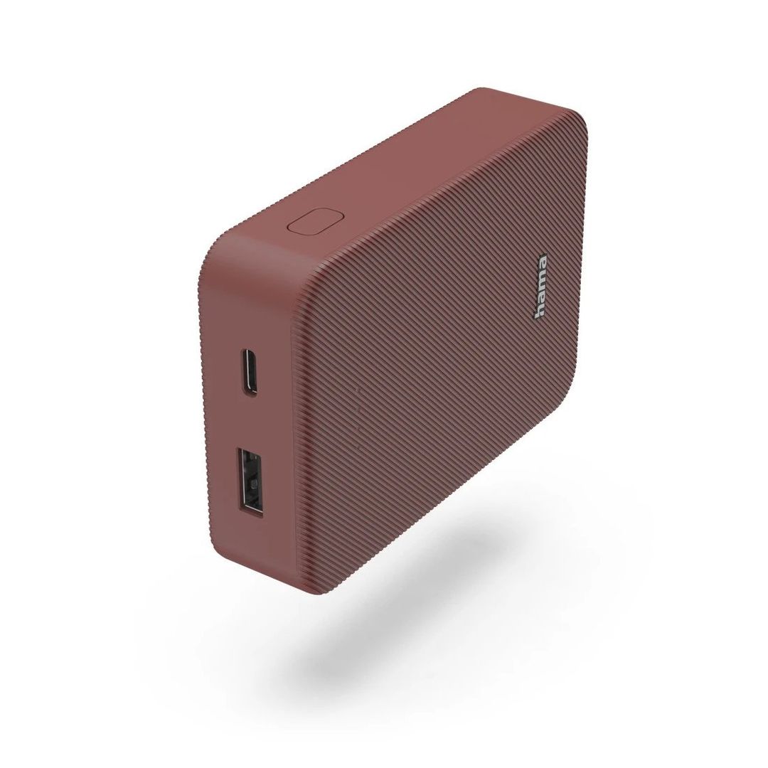 Hama 00201714 power bank Lithium Polymer (LiPo) 10000 mAh Red - Image 1