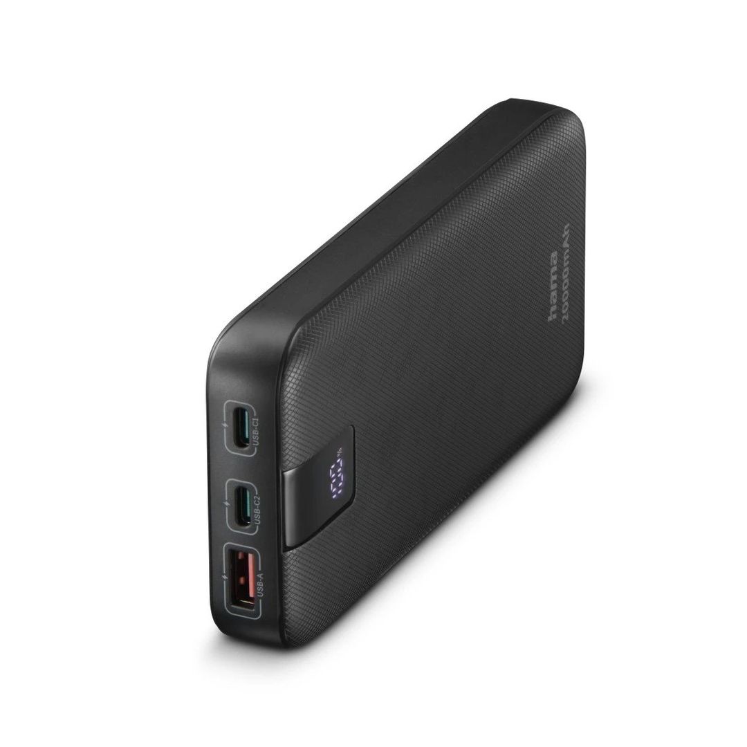 Hama 00201719 power bank Lithium Polymer (LiPo) 20000 mAh Anthracite - Image 1