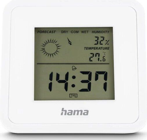 Hama Borneo Electronic environment thermometer Indoor White - Image 1