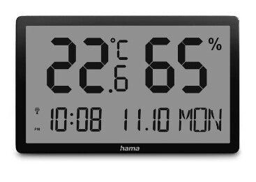 Hama 00222232 digital weather station Black Battery - Image 1