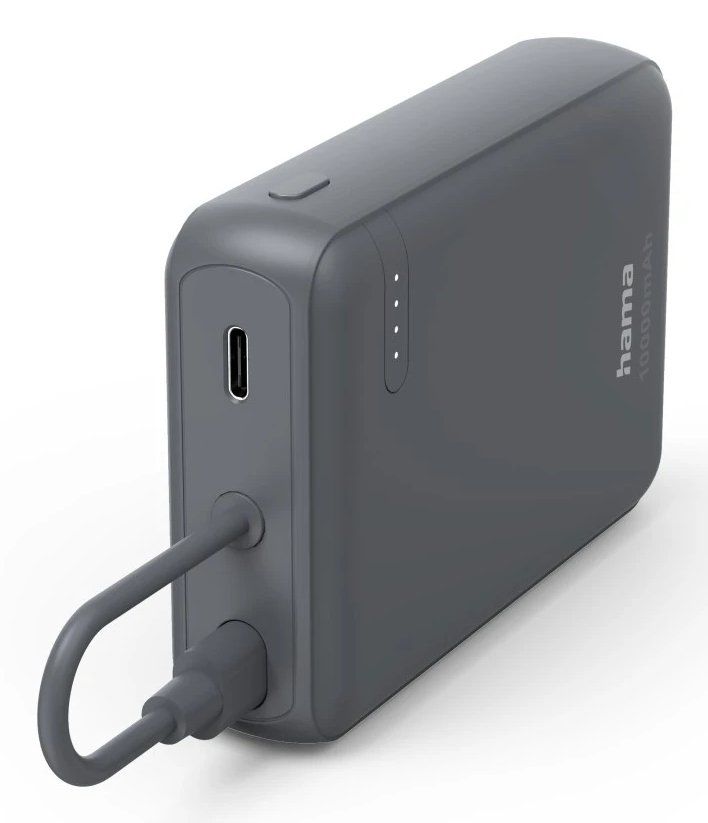 Hama Travel Lithium Polymer (LiPo) 10000 mAh Anthracite - Image 1