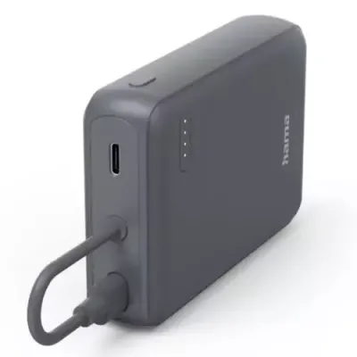 Hama Travel Lithium Polymer (LiPo) 10000 mAh Anthracite - Thumbnail 3