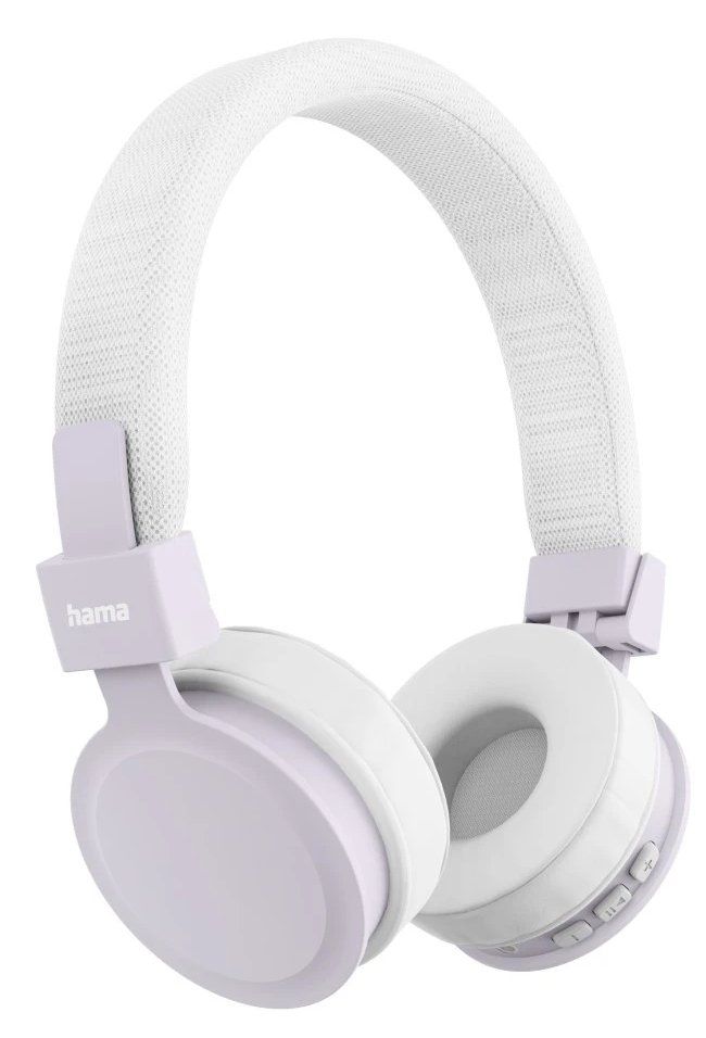 Hama Freedom Lit III Headset Wireless Head-band Calls/Music USB Type-C Bluetooth Lilac, White - Image 1