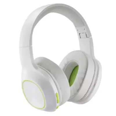 Hama Spirit Calypso III Headset Wireless Head-band Calls/Music Bluetooth Green, White - Thumbnail 3