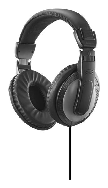 Hama ShellTV II Headphones Wired Head-band TV Black Dark Grey - Thumbnail 2