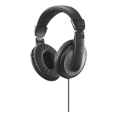 Hama ShellTV II Headphones Wired Head-band TV Black Dark Grey
