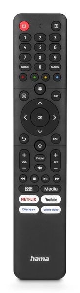 Hama 00221067 remote control IR Wireless TV Press buttons