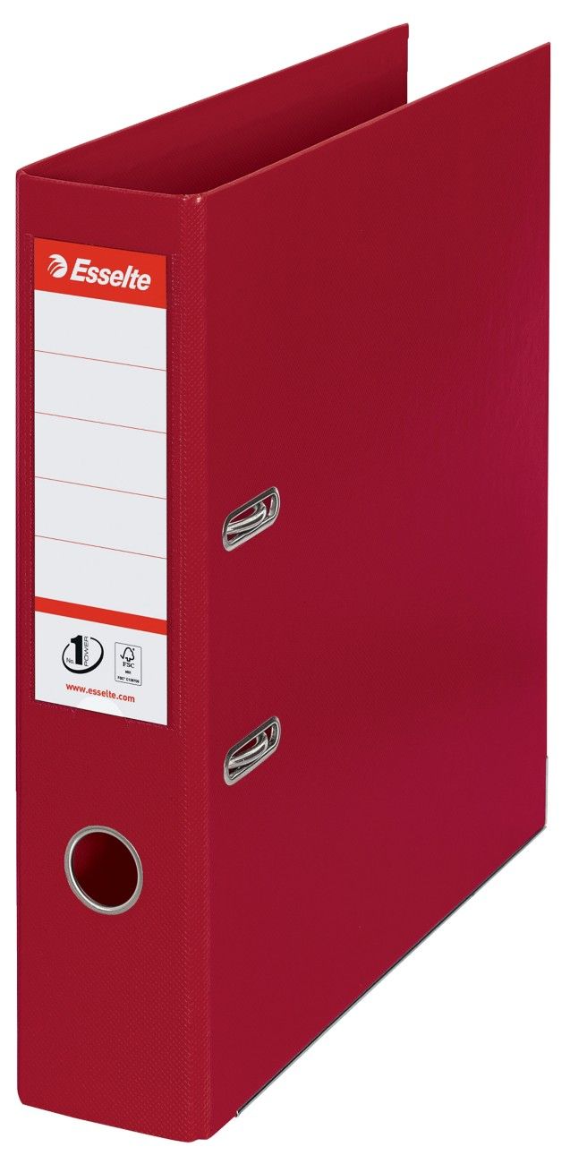 Esselte No.1 Lever Arch File PP, 30% pre-consumer recycled foil - Image 1