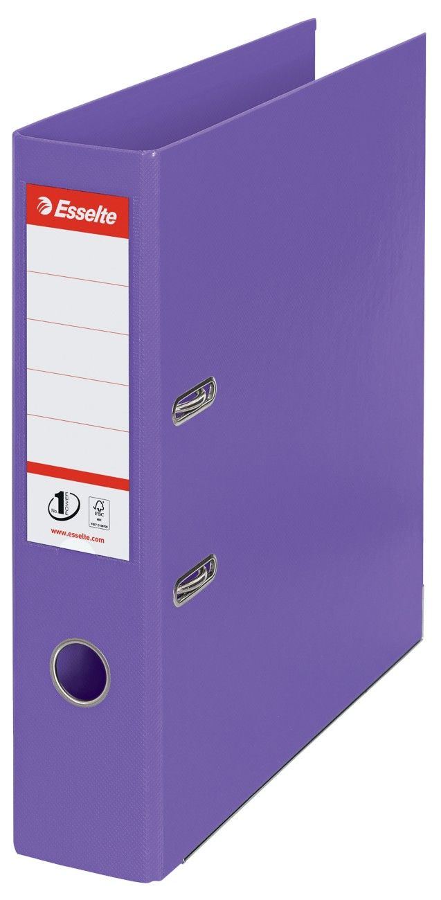 Esselte No.1 Lever Arch File PP 30% pre-consumer recycled foil - Image 1