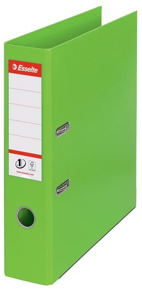 Esselte No.1 VIVIDA Lever Arch File PP 30% pre-consumer recycled foil - Thumbnail 2