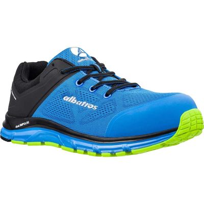 Albatros Lift Blue Impulse Low Safety Trainer Black / Blue Size 8