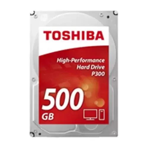 Toshiba P300 500GB internal hard drive 7200 RPM 64 MB 3.5" Serial ATA III - Image 1