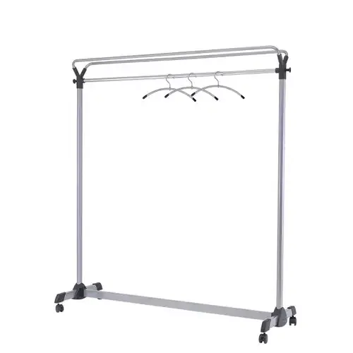 Alba PMGROUP3 coat rack Floorstanding 2 hook(s) Grey - Image 1