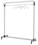 Alba PMGROUP3 coat rack Floorstanding 2 hook(s) Grey - Thumbnail 2
