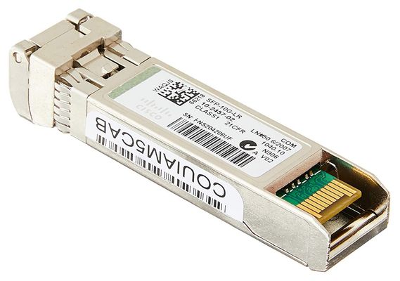 Cisco 10GBASE-LR SFP Module for 10-Gigabit Ethernet Deployments Hot Swappable 5-Year Standard Warranty (SFP-10G-LR=)
