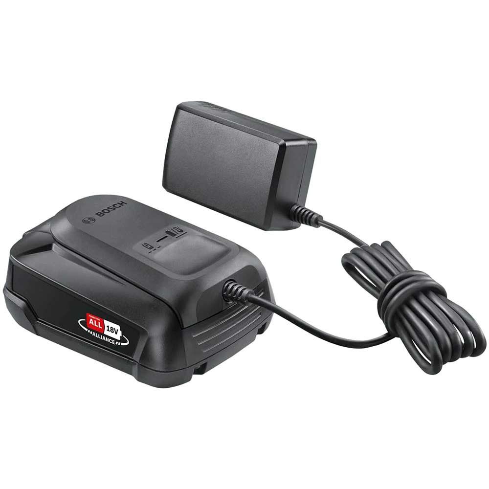 Bosch Genuine GREEN P4A 18v Cordless Li-ion Battery 2.5ah and Standard Charger 2.5ah - Image 1