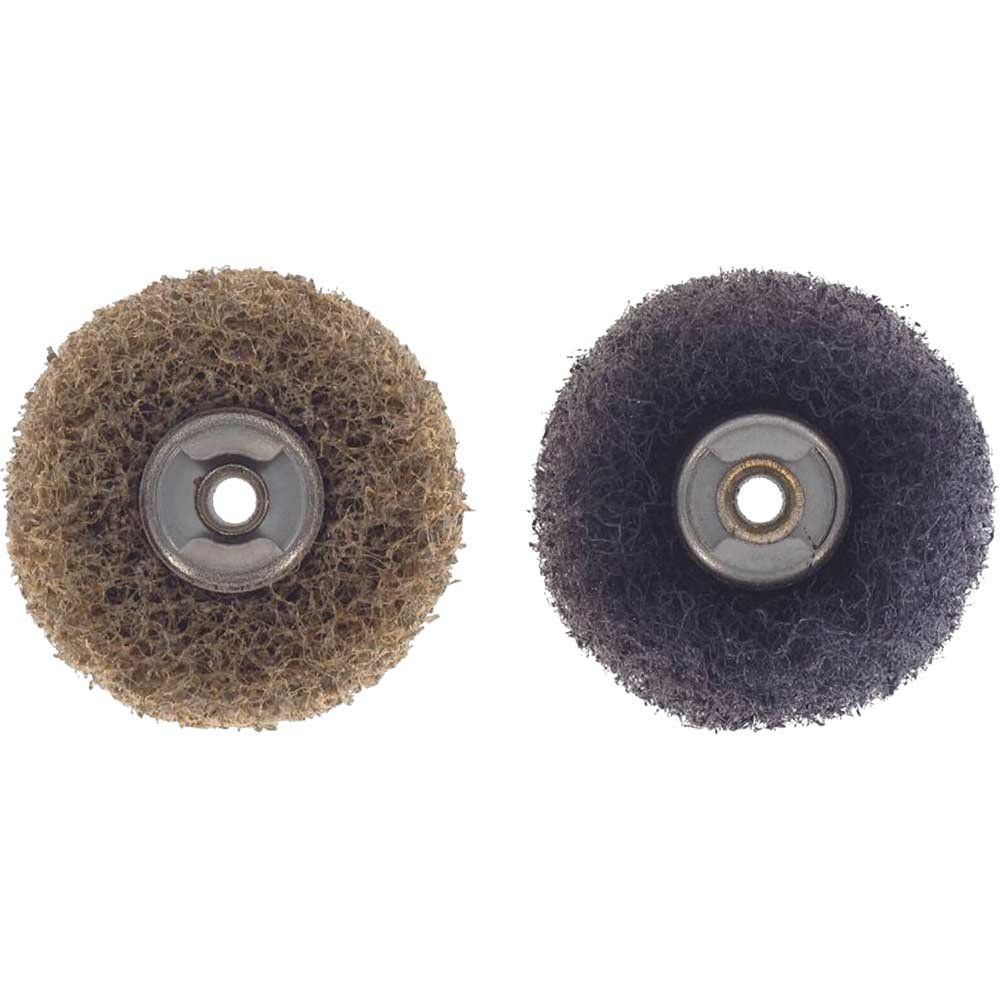 Dremel Max EZ SpeedClic 2 Piece Finishing Abrasive Buffs Set - Image 1