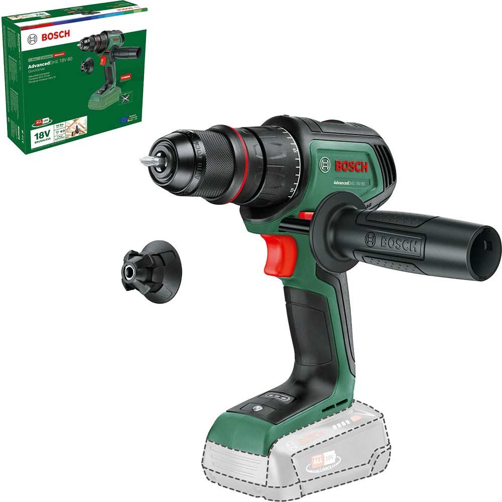 Bosch ADVANCEDDRILL 18V-80 P4A 18v Cordless Drill Driver No Batteries No Battery Charger No Case - Image 1