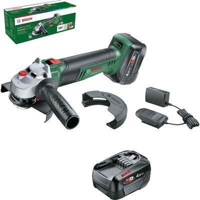 Bosch UNIVERSALGRIND 18V-75 P4A 18v Cordless Angle Grinder 115mm 1 x 4ah Li-ion Battery Charger No Case