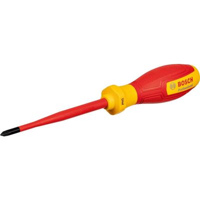 Bosch Professional VDE Insulated Phillips Screwdriver PH1 100mm