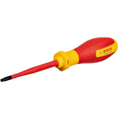 Bosch Professional VDE Insulated Torx Screwdriver T25 100mm