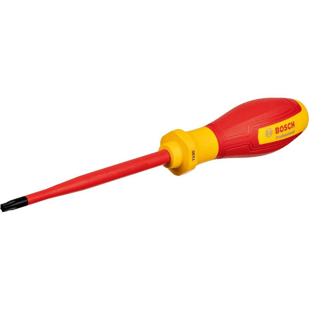 Bosch Professional VDE Insulated Torx Screwdriver T30 125mm - Image 1