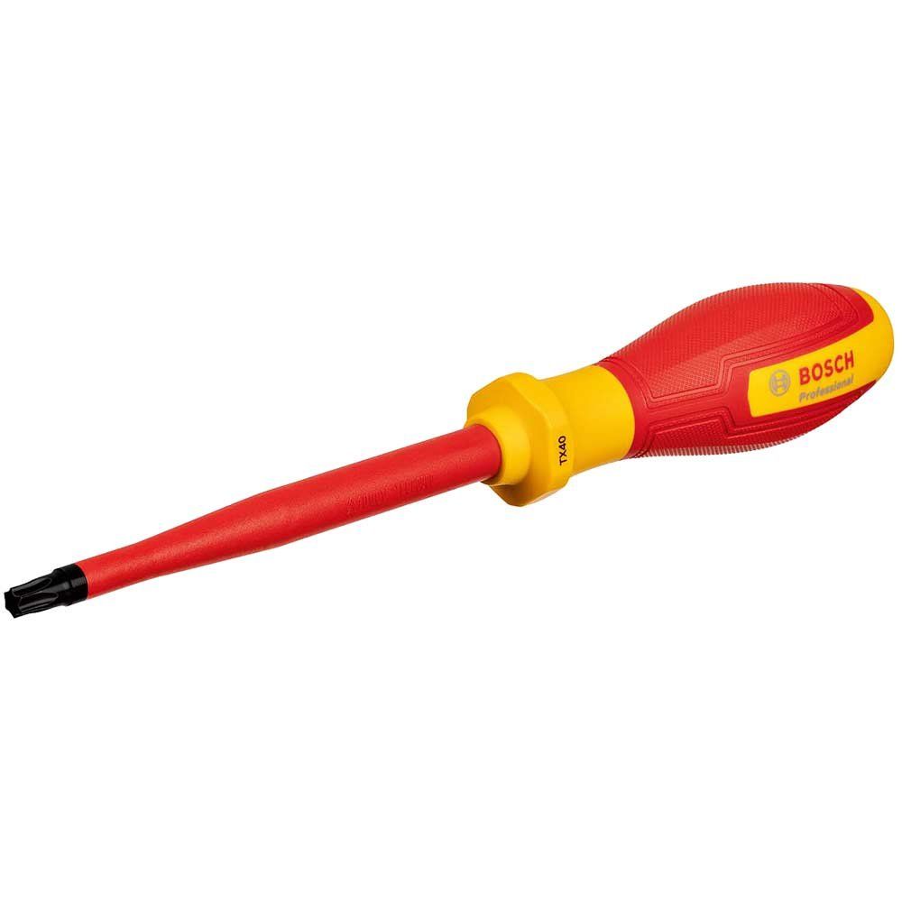 Bosch Professional VDE Insulated Torx Screwdriver T40 125mm - Image 1