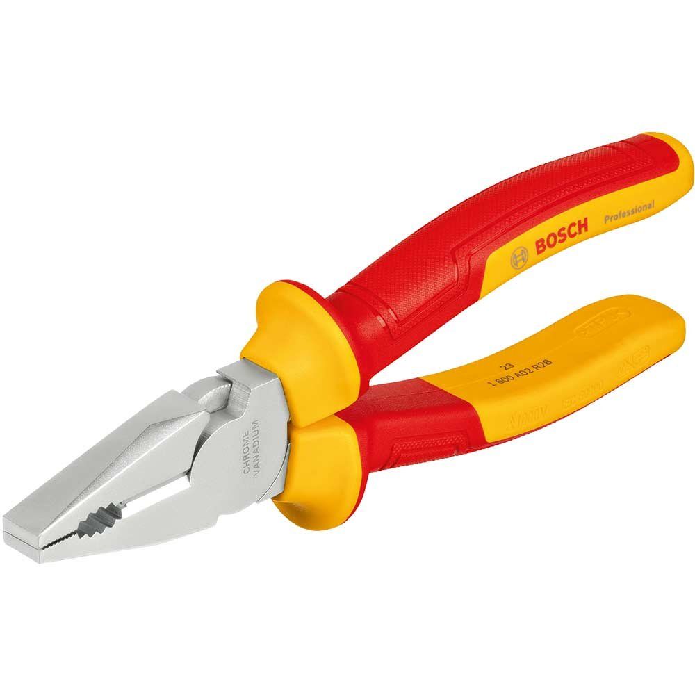 Bosch Professional VDE Insulated Combination Pliers 180mm - Image 1