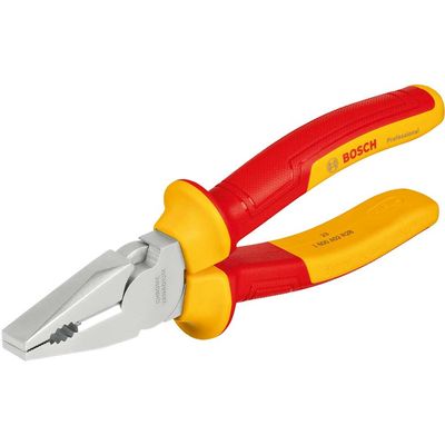 Bosch Professional VDE Insulated Combination Pliers 180mm