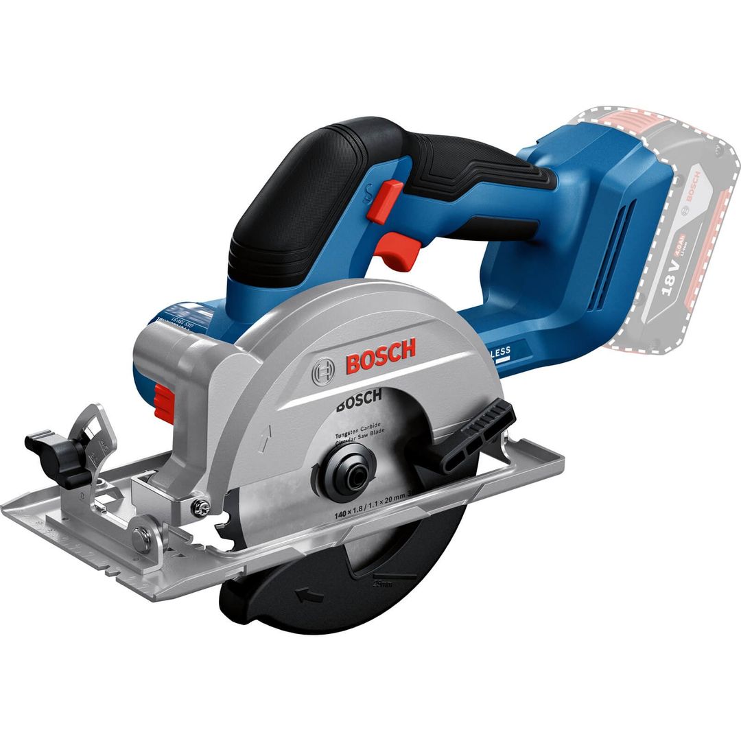 Bosch GKS 18V-51 18v Cordless Brushless Circular Saw 140mm No Batteries No Battery Charger No Case - Image 1