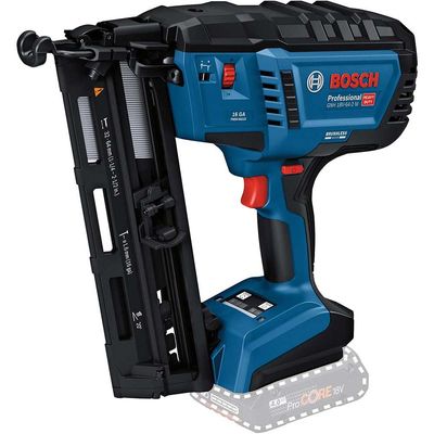 Bosch GNH 18V-64-2 M 18v Cordless 16 Gauge 2nd Fix Nail Gun No Batteries No Battery Charger No Case