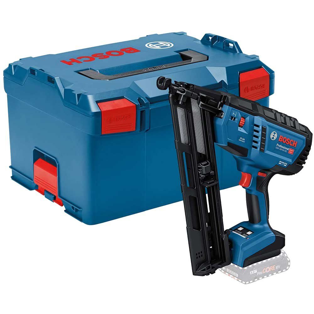 Bosch GNH 18V-64 MD 18v Cordless 15 Gauge 2nd Fix Nail Gun No Batteries No Battery Charger Case - Image 1
