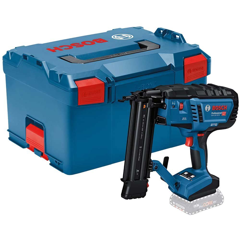 Bosch GNH 18V-50 M 18v Cordless 18 Gauge 2nd Fix Nail Gun No Batteries No Battery Charger Case - Image 1