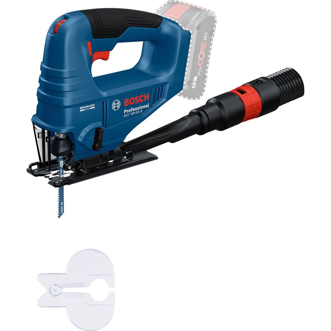 Bosch GST 18V-95 B 18v Cordless Brushless Jigsaw No Batteries No Battery Charger No Case - Image 1