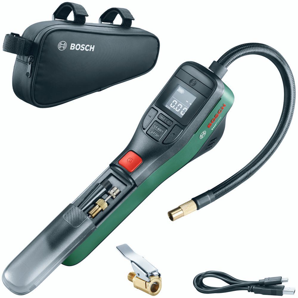Bosch EASYPUMP 3.6v Cordless Air Pump and Bicycle Bag - Image 1