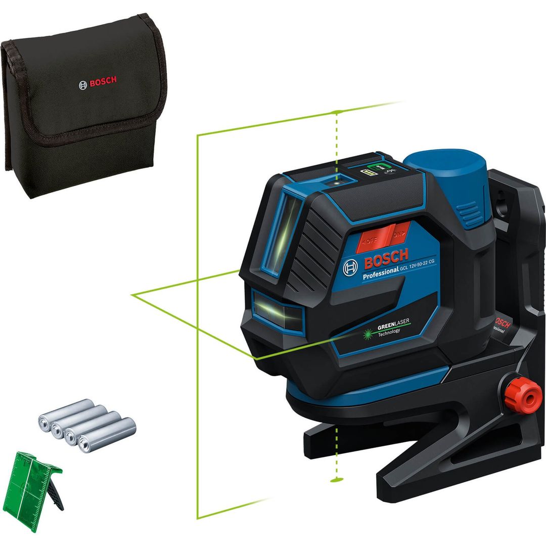 Bosch GCL 12V-50-22 CG 12v Cordless Combi Laser Level No Batteries No Battery Charger No Case - Image 1
