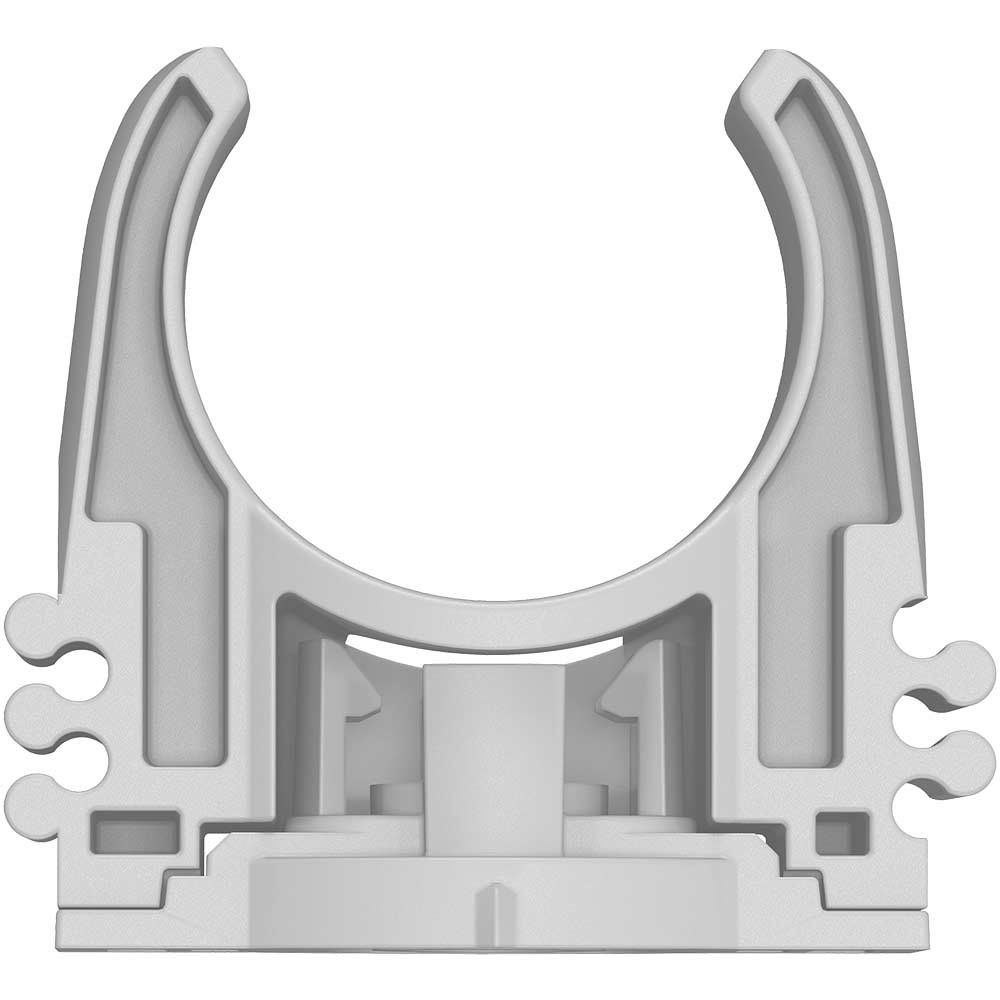 Bosch EPC Plastic Pipe and Conduit Clips 25mm Pack of 100 - Image 1