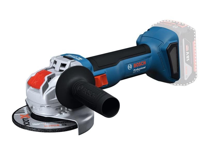 Bosch 06019N9100 Gwx 18V-8 Professional X-Lock Angle Grinder 18V Bare Unit - Image 1