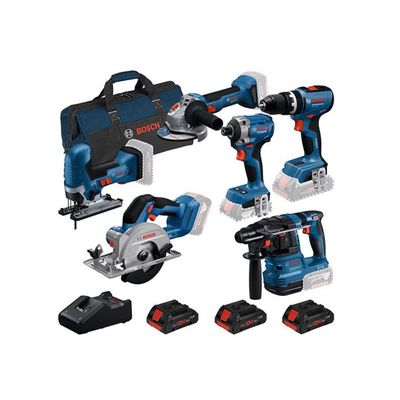 Bosch 0615A5008C 6 Piece Combo Kit 18V 3 X Procore Li-Ion - Thumbnail 2