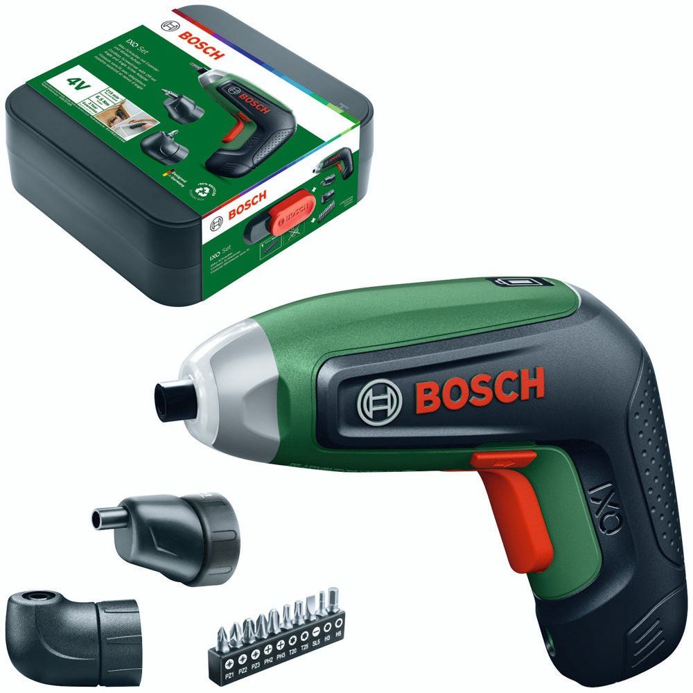Bosch IXO 8 SET 4v Cordless Screwdriver - Image 1