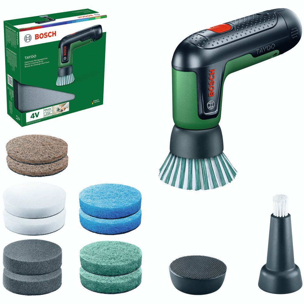 Bosch TAYDO 4v Cordless Scrubbing Brush Set - Image 1