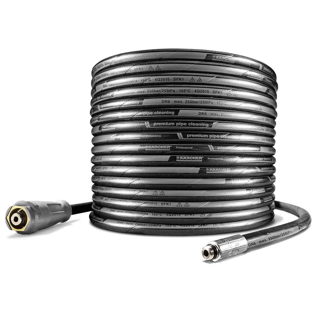 Karcher High Pressure Pipe Cleaning Hose Max 220 Bar for HD and XPERT Pressure Washers (Easy!Lock) 20m - Image 1
