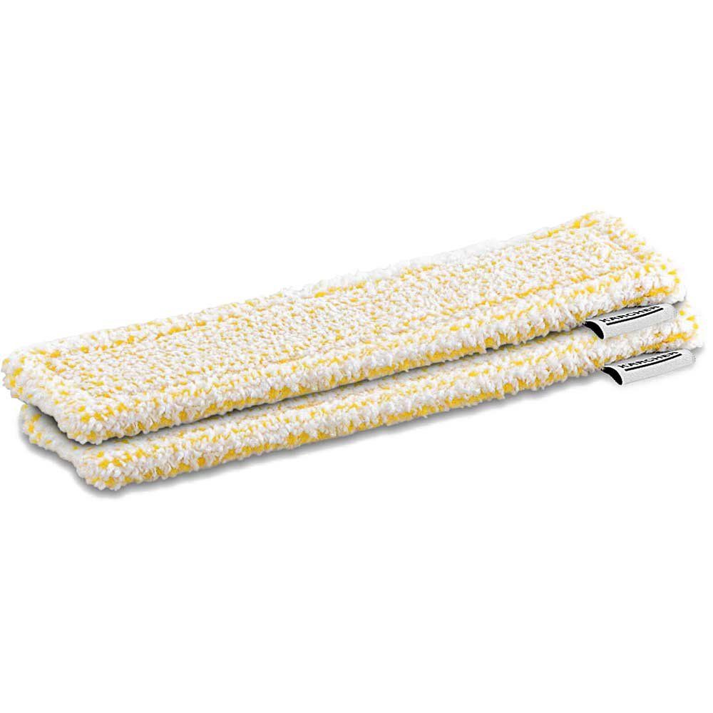 Karcher Microfibre Wiper Cover Indoor for WV Window Vacs Pack of 2 - Image 1