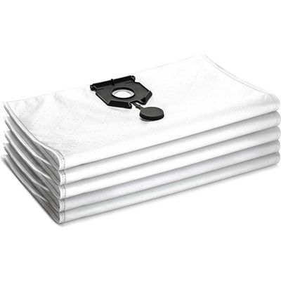 Karcher Fleece Filter Dust Bags Pack of 5 for NT 40/1 Vacuum Cleaners Pack of 5