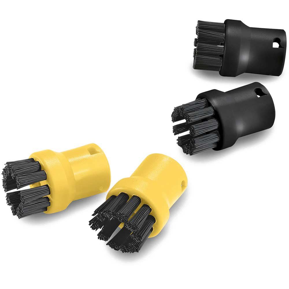 Karcher Round Brushes for SC, DE and SG Steam Cleaners Pack of 4 - Image 1