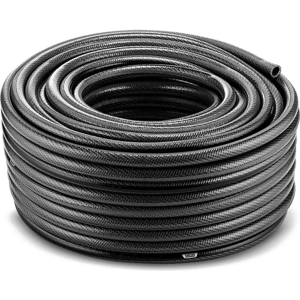 Karcher Performance Premium Garden Hose Pipe 1/2" / 12.5mm 50m Black - Image 1