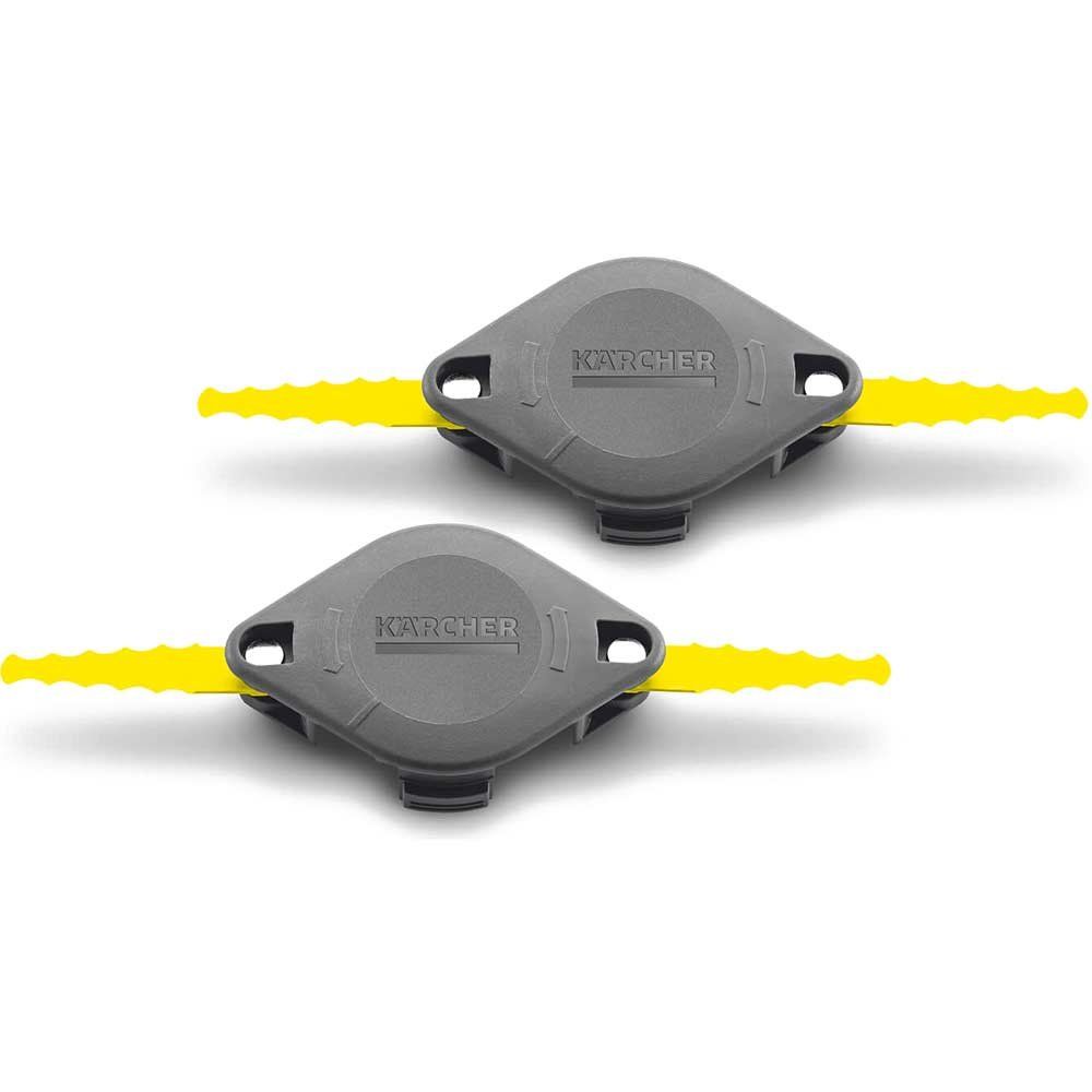 Karcher Plastic Blades for LTR 18 Grass Trimmers Pack of 2 - Image 1