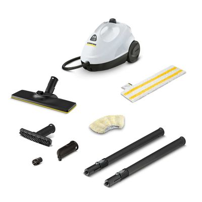 KARCHER SC 2 EasyFix Steam Cleaner - White & Black, Black,White
