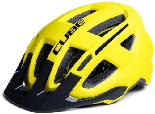 Cube Fleet Helmet - Yellow, M (52-57cm) - Image 1