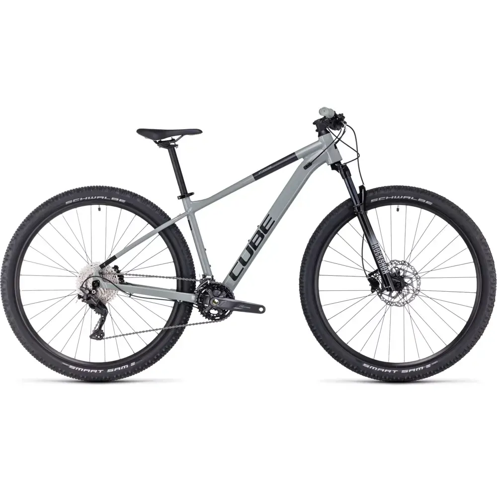 Cube Attention Mountain Bike 2024 Swamp Grey/Black - Image 1